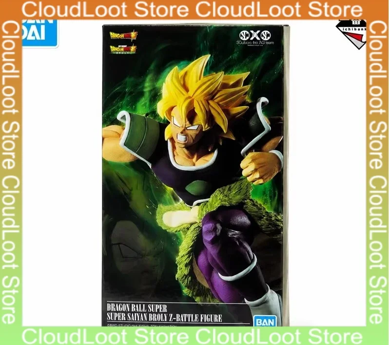 In Stock Bandai Original Ichiban Kuji l Broly Action Figure Model Doll Brand New Boxed Anime Characters Toys Model