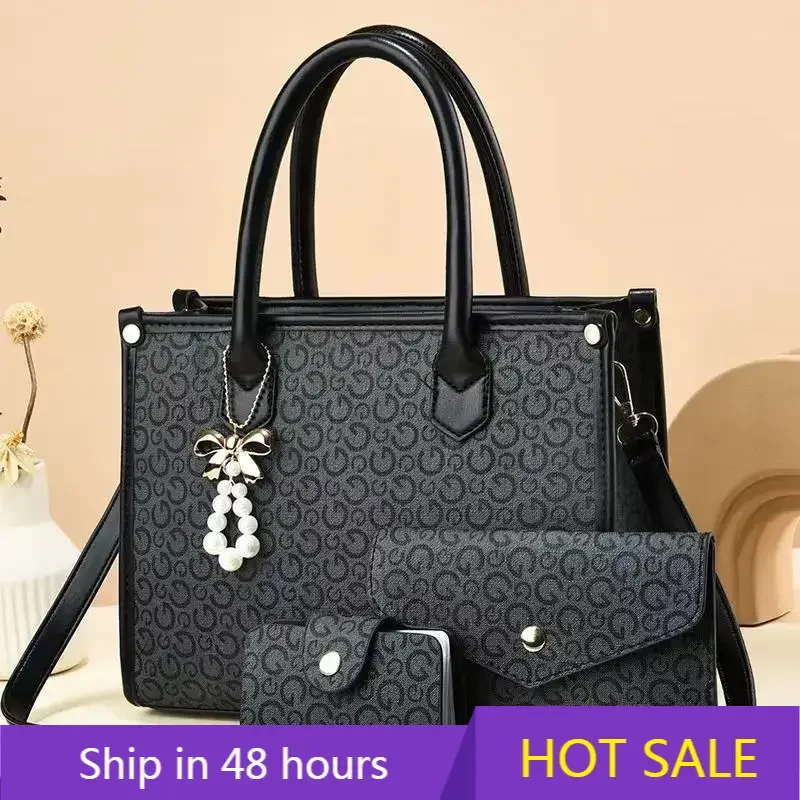

Fashion Brand Designer Women's Handbag with Large Capacity Printed Shoulder Bag Classic Retro Crossbody Bag Women's Tote Bag