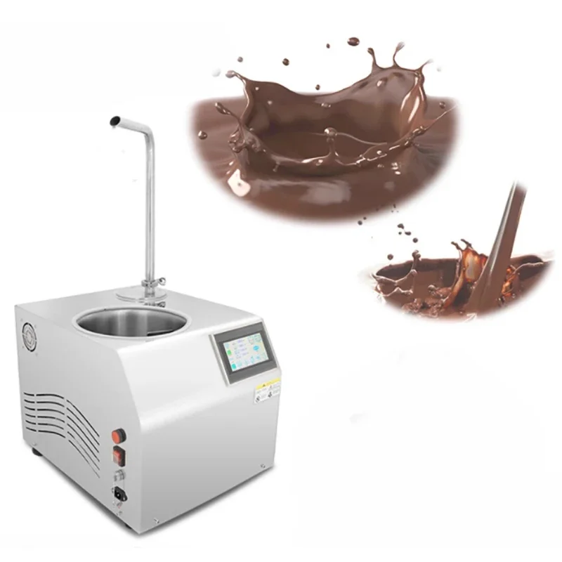 NP-348 7L Commercial Automatic Hot Chocolate Dispenser Melting Tempering Spraying Machine Chocolate Melting