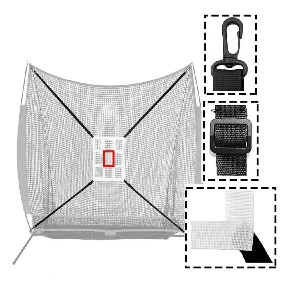 Baseball Net Zone Target Zone Target Strike Adjustable Baseball Net with Strike Zone Target Simple Installation for Pitching