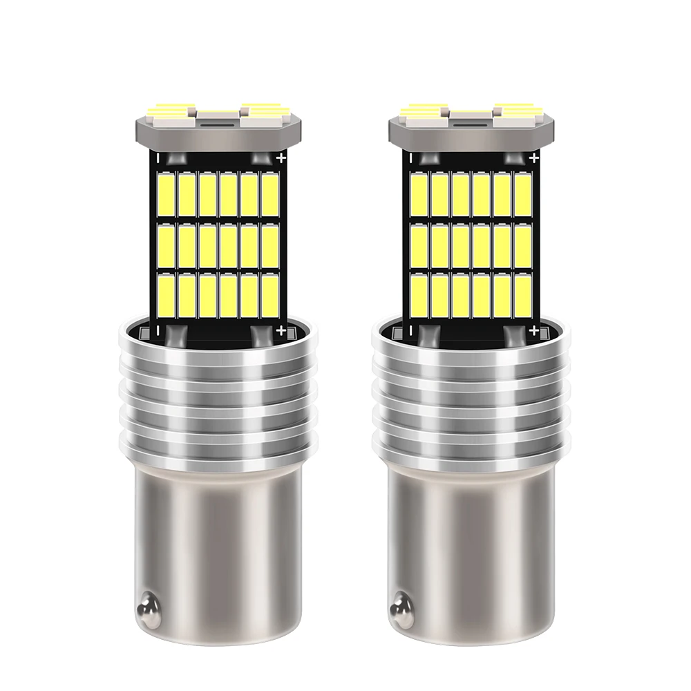 لمقعد إيبيزا 2008 2009 2010 2011 2012 2013-2017 LED النهار تشغيل ضوء DRL لمبة مصباح P21W BA15S 1156