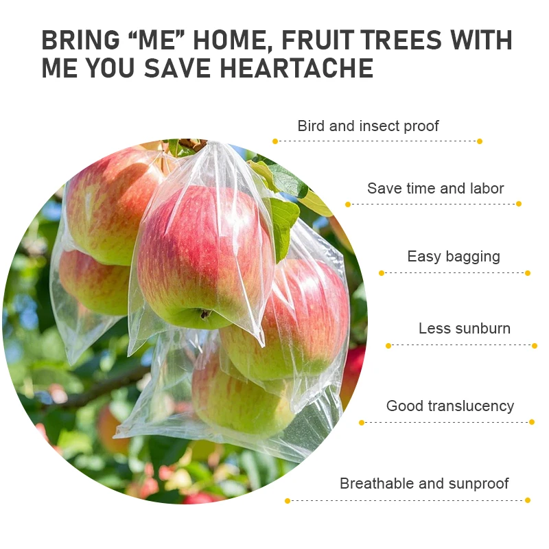 Apple and Pear Bagging Machine Automatic Opening Fruit Protect Bagging Tools Multifunctional Press Sealer Bagging Machine