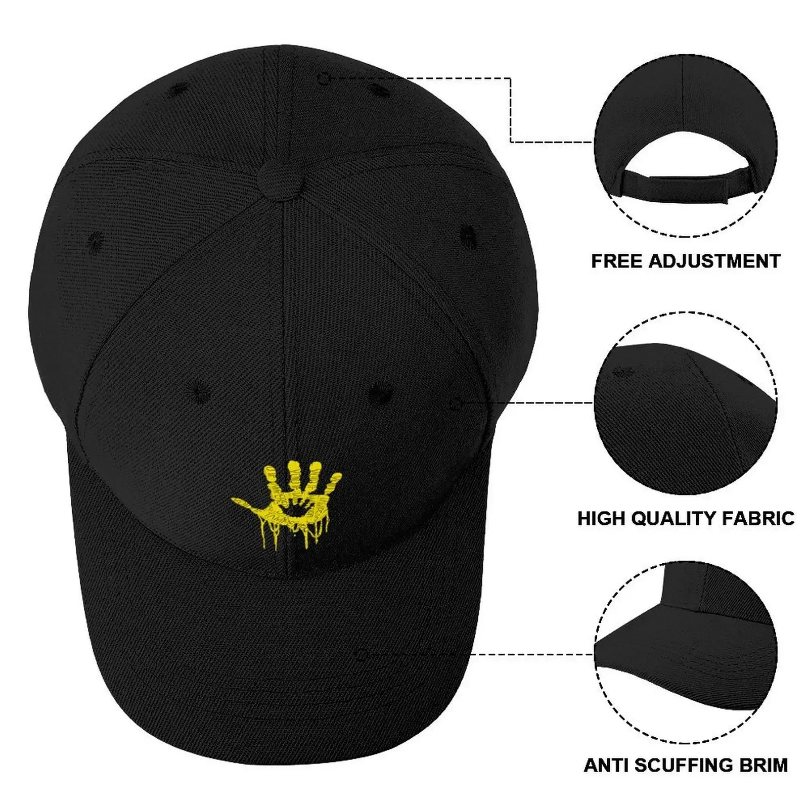 Hardship Cataclysm Destroys Living Things Death Stranding Void If Tampered Cute Gift Baseball Cap Luxury Man Hat For Men Women's image 4