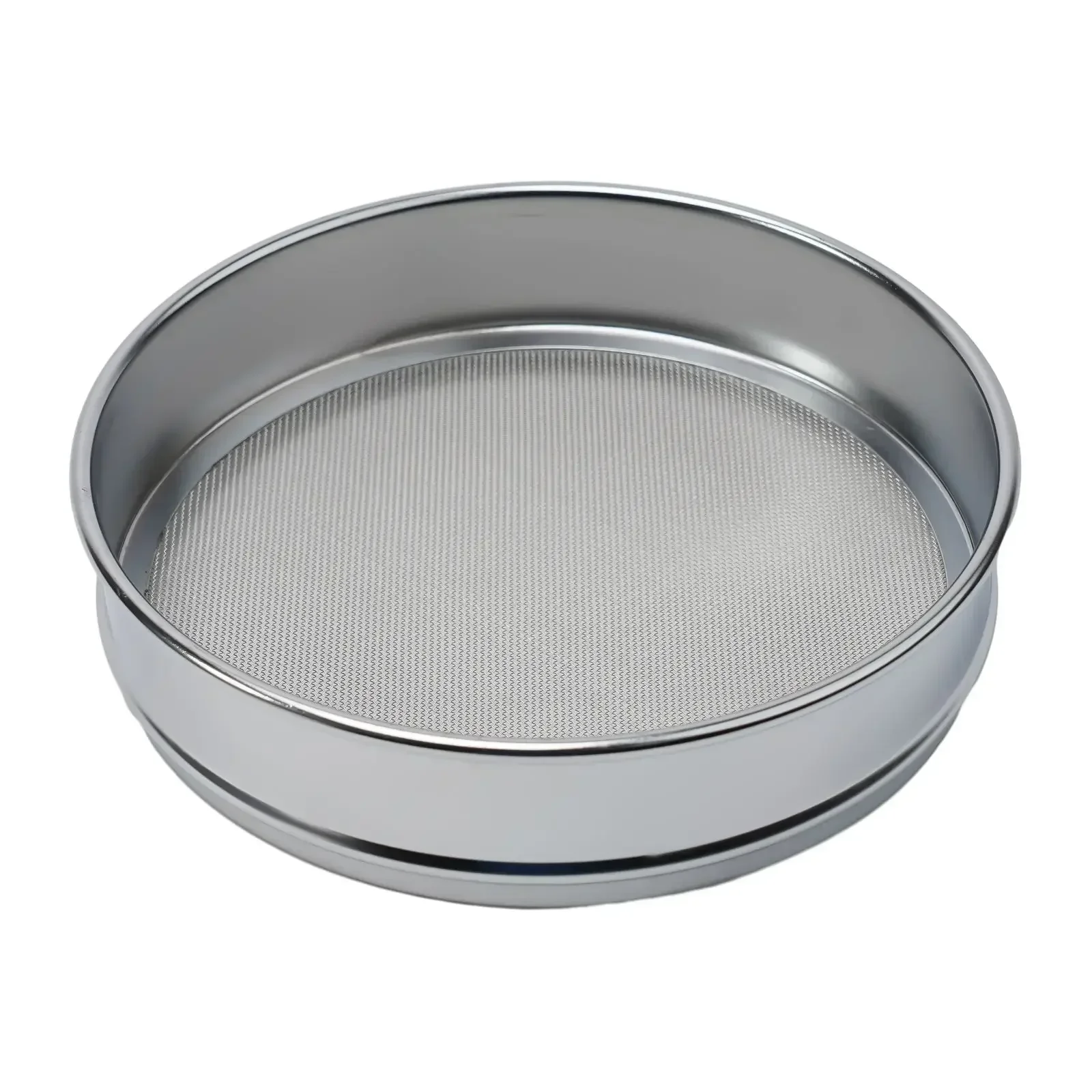 Mesh Screen Corrosion Resistant 20cm Stainless Steel Mesh Sieve Tool for Lab Standard Test with 10 100 Mesh Aperture