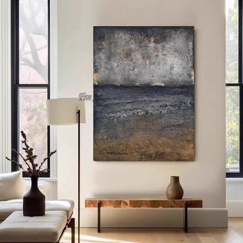 

Настенная картина для спальни, холст с абстрактным дизайном, картины маслом ручной работы, современное декоративное искусство, произведения искусства на заказ, без рамы