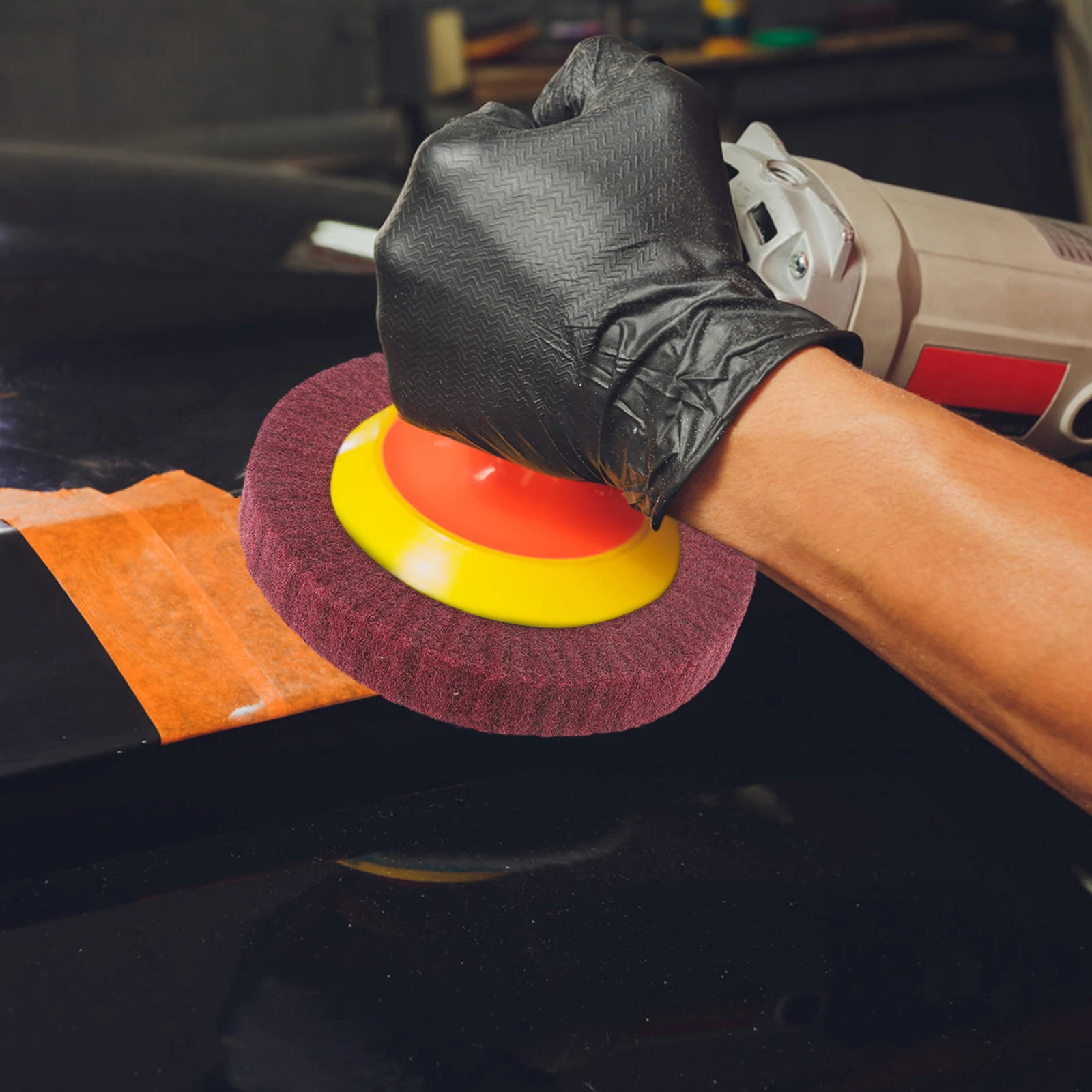 

Polishing Wheel Grinding Sheet Buffing Air Abrasive Wheels for Bench Grinder Non-woven Pad