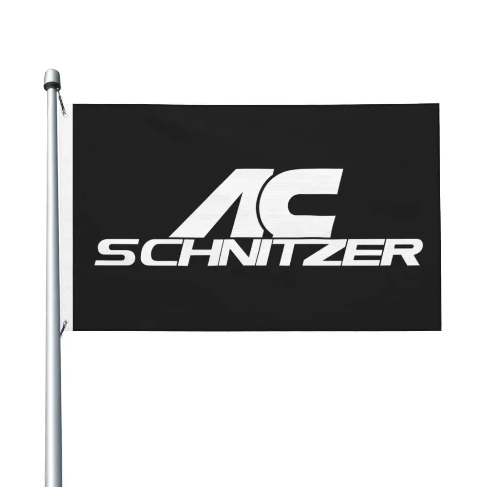 NEW AC Schnitzer Double Sided Banner Breeze Flag Garden Flag Decorative Flag Party Banner 3x5FT (90x150cm)