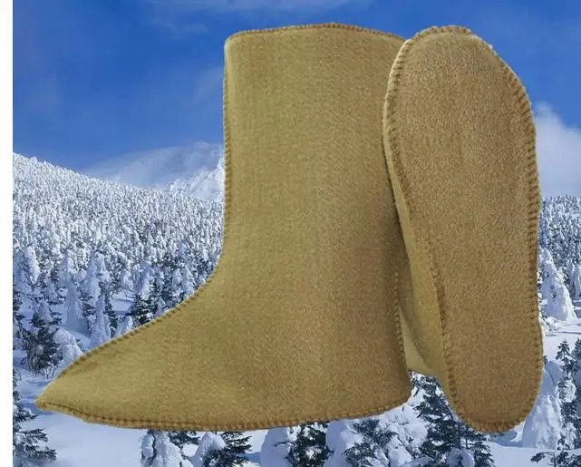 

1Pair Men Waterproof Insulated Winter Snow Boots Warm Outdoor Hiking Fishing Shoes Cold Weather Protection Cozy Liner