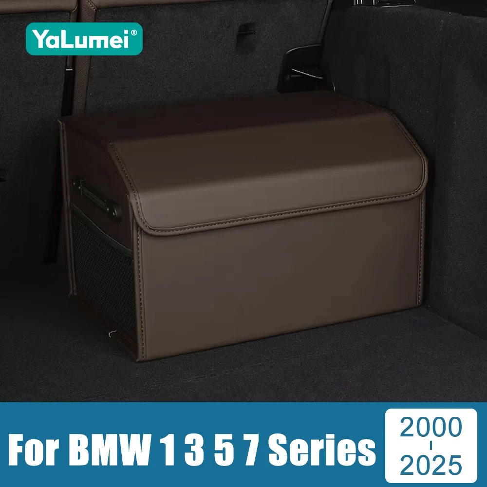 

For BMW 1 3 5 7 Series E81 E87 F20 E46 E90 F30 G20 E36 E92 E91 F31 E60 F10 E61 F11 E65 E66 F01 F02 Car Trunk Storage Box Package