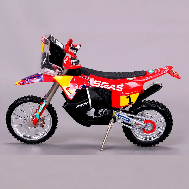 Bburago Honda CRF450 Motorbike - Ongelooflijk Gedetailleerd 1:18 Replica Verzamelmodel In Rood - May Cheong
