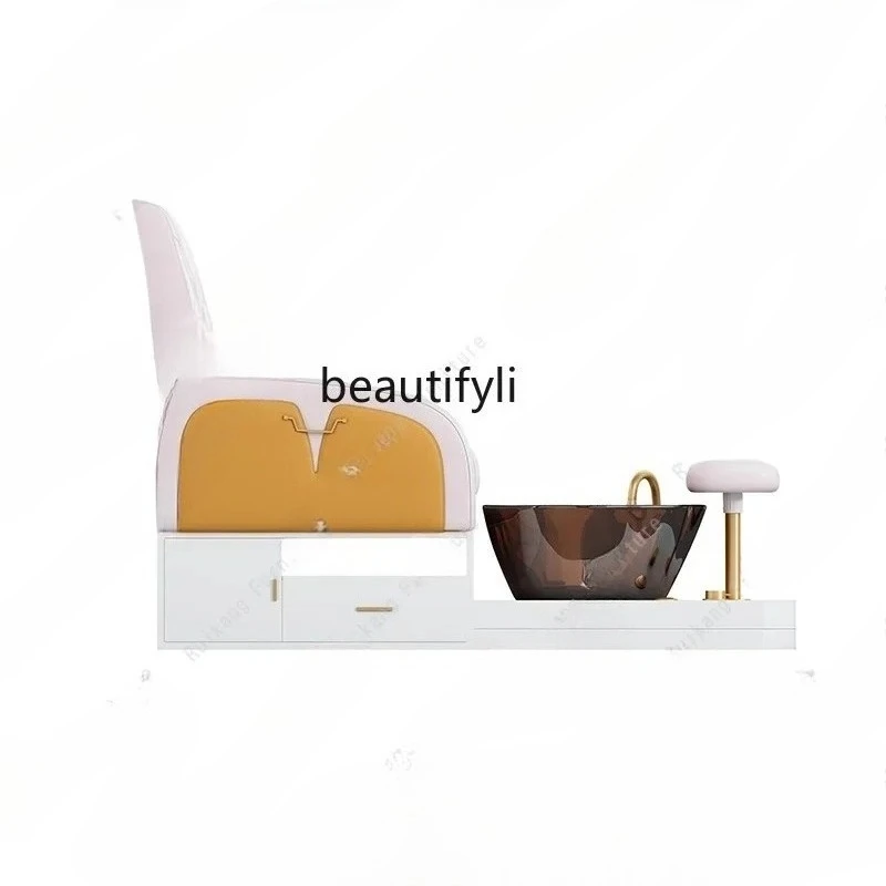 Factory Direct Sales Beauty Manicure Foot Massage Foot-Washing Pedicure Chair Foot Bath Multifunctional Massage Chair