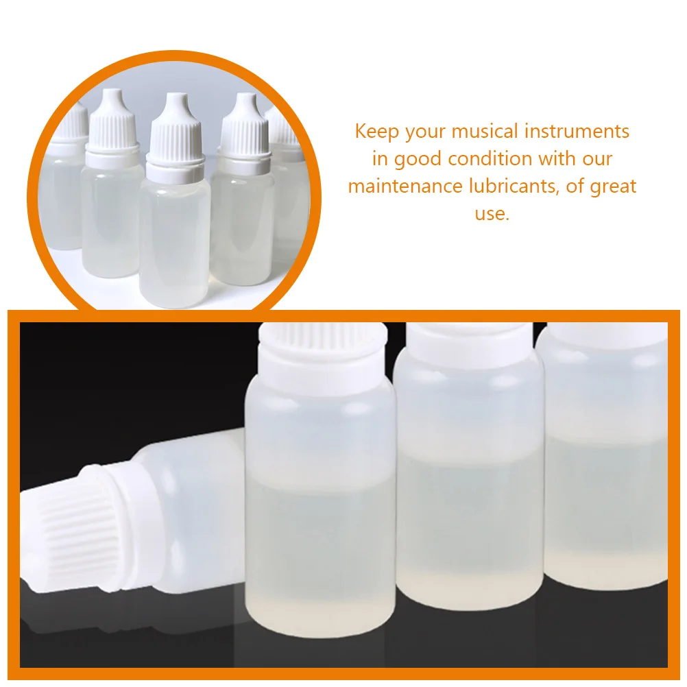 

4pcs Instrument Lubricants Oil For Guitar Piano Maintenance Lubricant Capo Valve Oil Smooth Long-Lasting Portable 10Ml