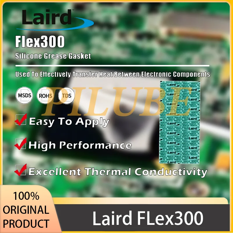 Laird 300 وسادة سيليكون موصلة حرارية لتبريد ذاكرة بطاقة الرسومات منتج أصلي لتبديد الحرارة عالي الأداء