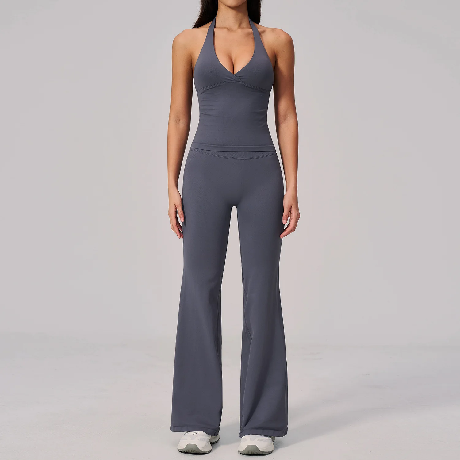 Seamless Yoga Set 2 Piece Yoga Clothes Women's Tracksuit Athletic Wear Fitness Suit Gym Sets Workout Push Up Sports Bra Leggings