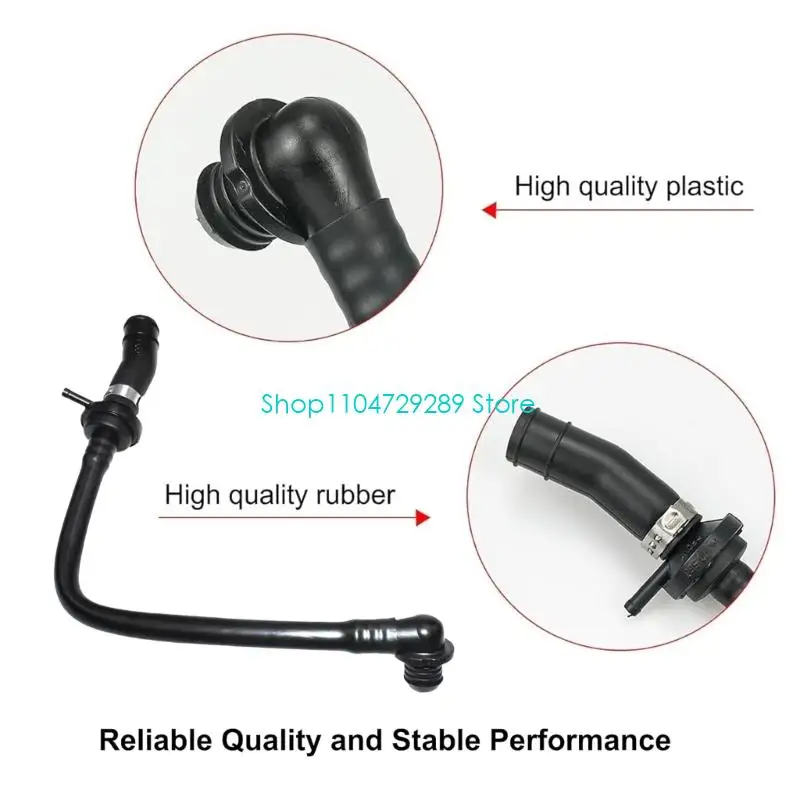 D8KE Direct Fit Replacement Vacuum Hose 1J0612041GD for Improved Braking Response