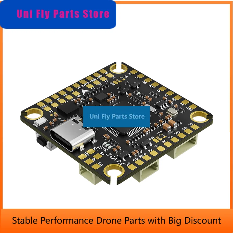 UniFlyAocoda-RC F405 V3.2 Flight Controller BLE Wireless Configuration /42688P/Barometer/osd/black Box For FPV Racing Car Parts