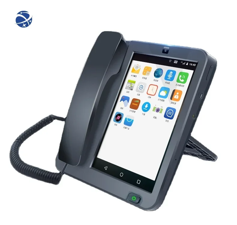 

Touch screen 4G LTE Android Fixed wireless phone with VoLTE, WIFI,BT and WIFI HOTSPOT,cordless telephones