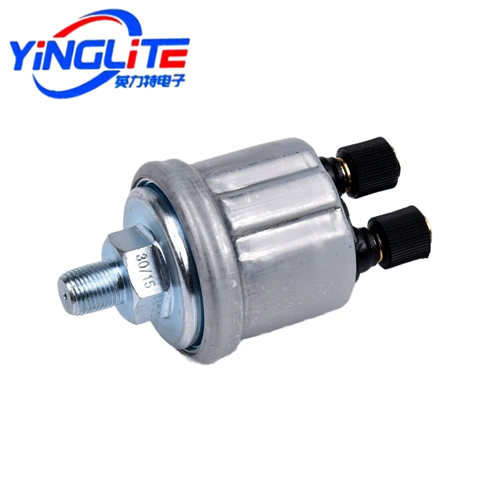 1-4NPT 13mm Universal VDO oil Pressure Sensor 0 to 10 Bars Generator Sensor 1/8NPT 10MM