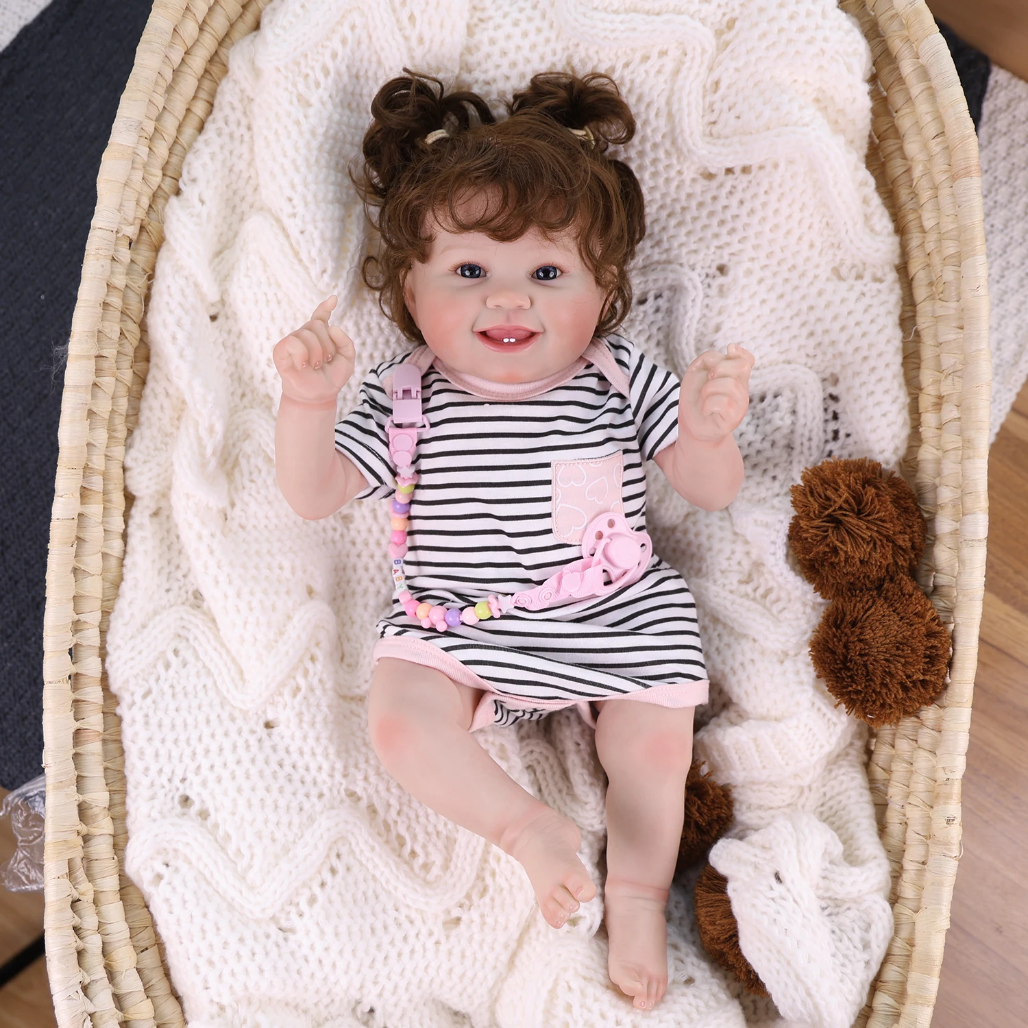 50cm Full Vinyl Body Reborn Ba - Ethnic Fashion Model ulasan dan harga