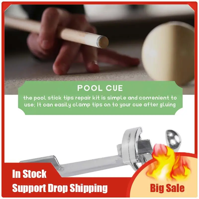 

A35F Новый зажим для бильярдного кия, 3 шт., зажим для наконечника кия из сплава, ремонтный комплект наконечников для бильярдного стола, аксессуары для наконечников кия