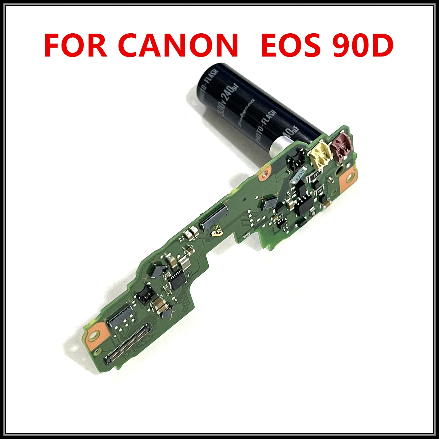 For Canon 90D New Flash Board Bottom Circuit Charge PCB Repair parts EOS Top Flashboard SLR Camera