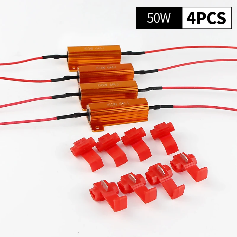 Variant: 4PCS 50W 6OHm