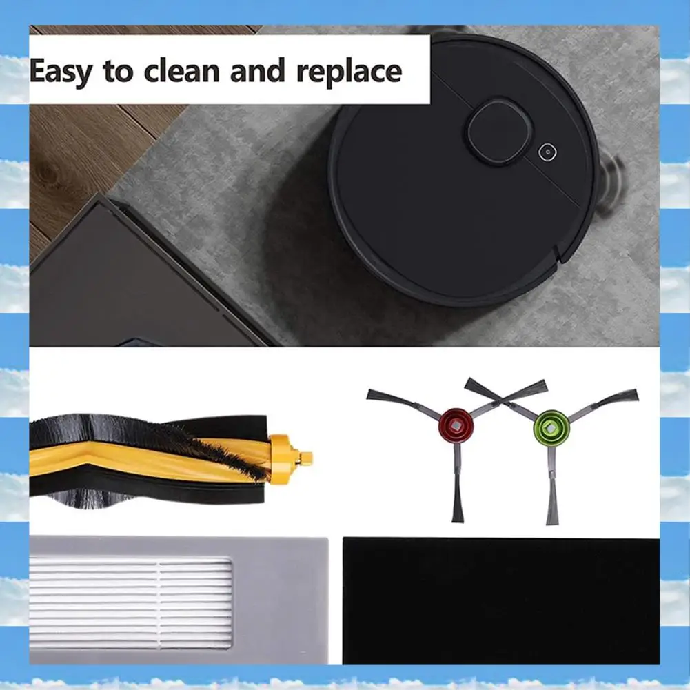 

A11I 28 шт. для ECOVACS Deebot T9 T9max T9power T10 робот-пылесос с щеткой для очистки фильтра пылесборника замена
