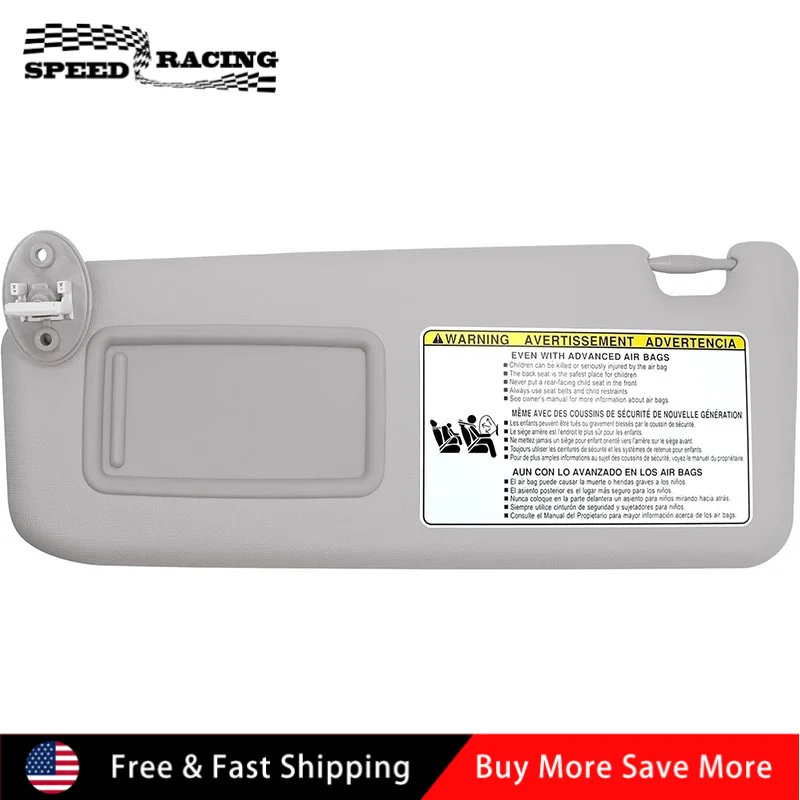 

74320-42595-B1 74320-42592-B1 74320-42593-B1 Левый солнцезащитный козырек с зеркалом, серый, для Toyota RAV4 2013-2018 гг.