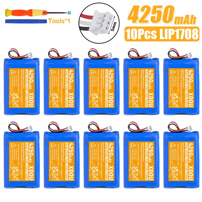 10Pcs/Lot 4250Mah R… - image