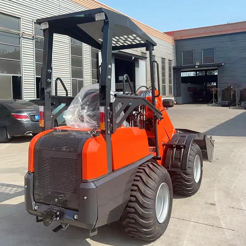 

Customize cheaper telescopic arm loader Epa engine mini wheel loader small slip steering loader