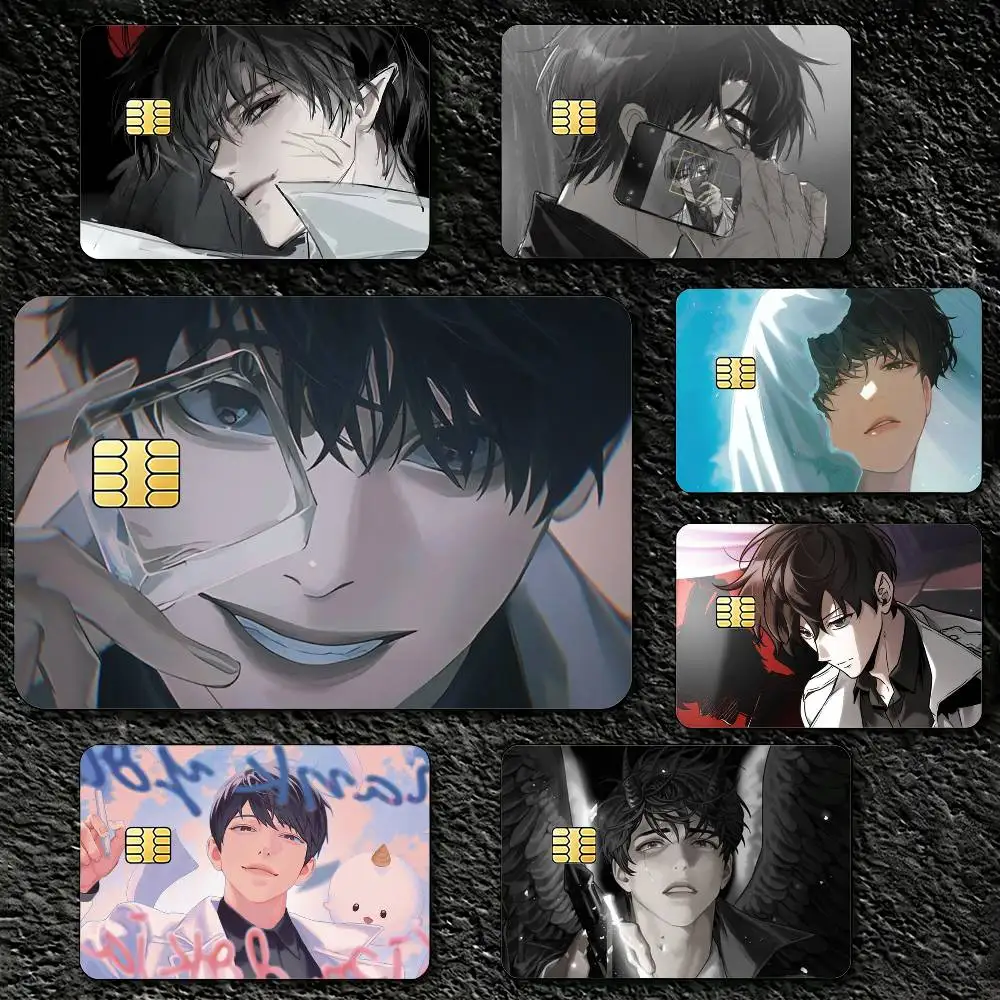 

K-Kim D-Dokja O-ORV Credit Card Skin Stickers For VISA Bank Bus Metro Access Card Protective Film Cover Sticker
