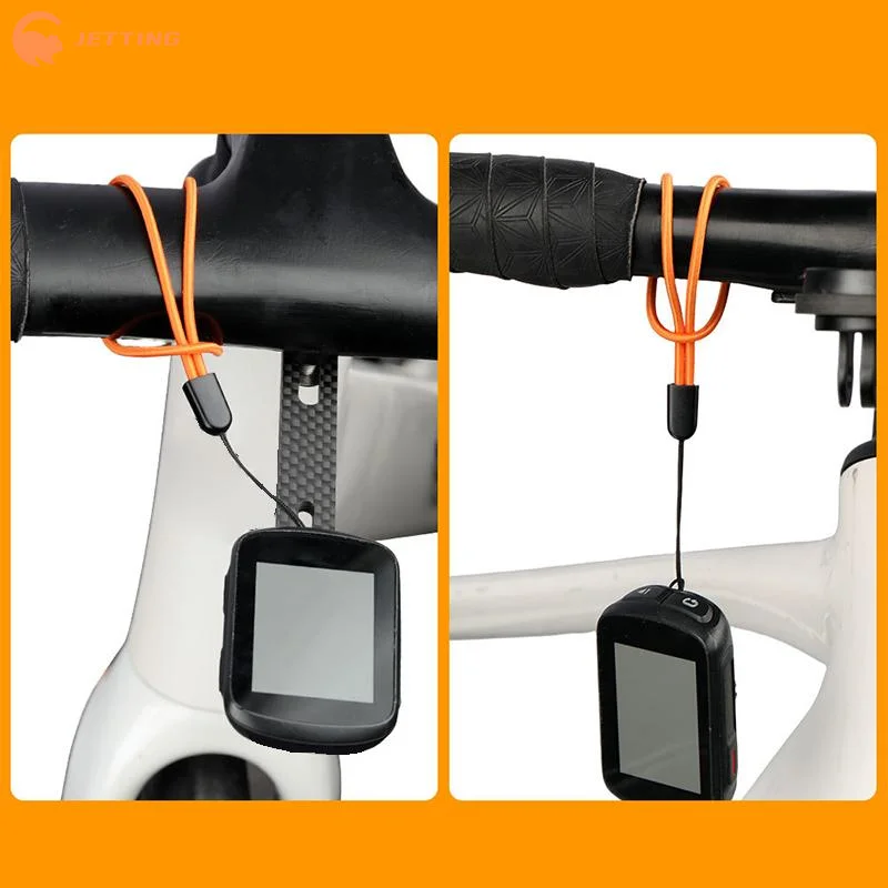(New) 3Pcs Elastic Short Hanging Rope, Bicycle Code Table Protection Rope, Device Protection Cover, USB Anti Loss Hanging Rope view 2