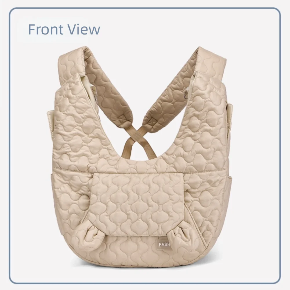 High Quality Portable Dog Carrier Extra Large Capacity Waterproof Cat Backpack Soft Wind Resistant Pet Chest Bag Outdoor Use