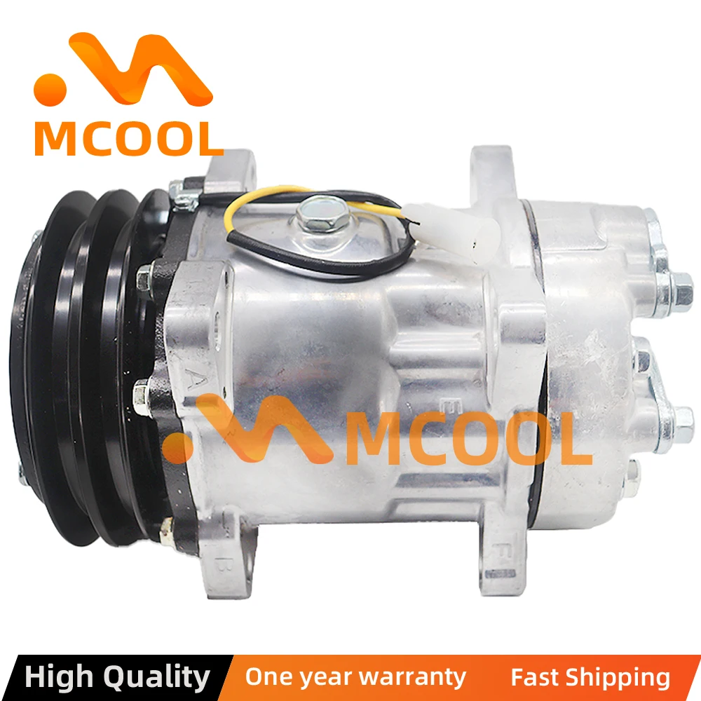 New Auto AC Compressor For VOLVO FL 10 SD7H15 24v 10320 11104419 11412632 15082742 845018 32469 78606 14-8045