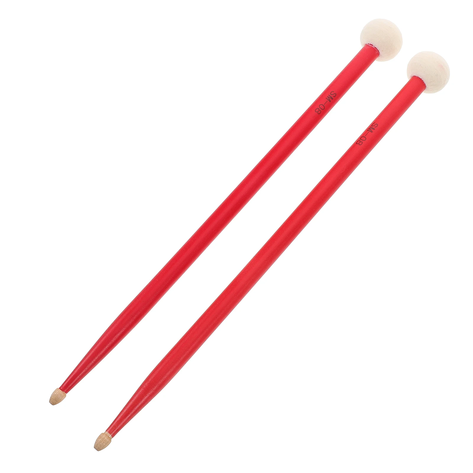 

Double-ended Drum Stick Accessories Air Drumsticks Dave Weckl Sided Mallet Red Pedal Cases