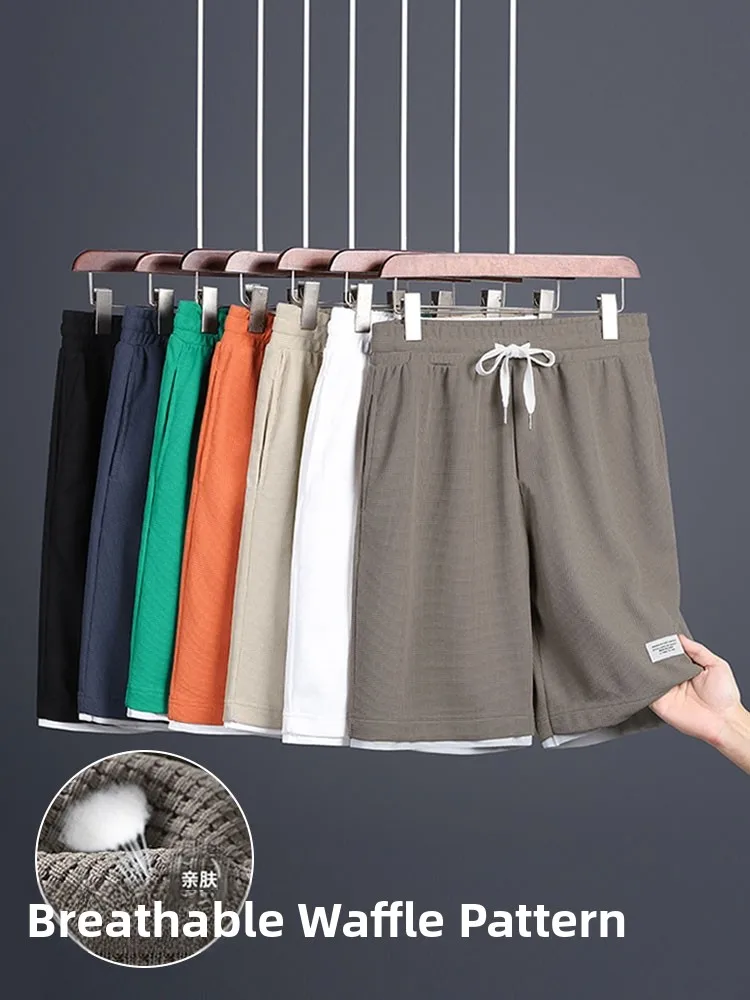 

Мужские спортивные брюки American Sle Loose: дышащие, молодежные, для весны и осени, модные, для спорта и отдыха, прямого кроя, для баскетбола