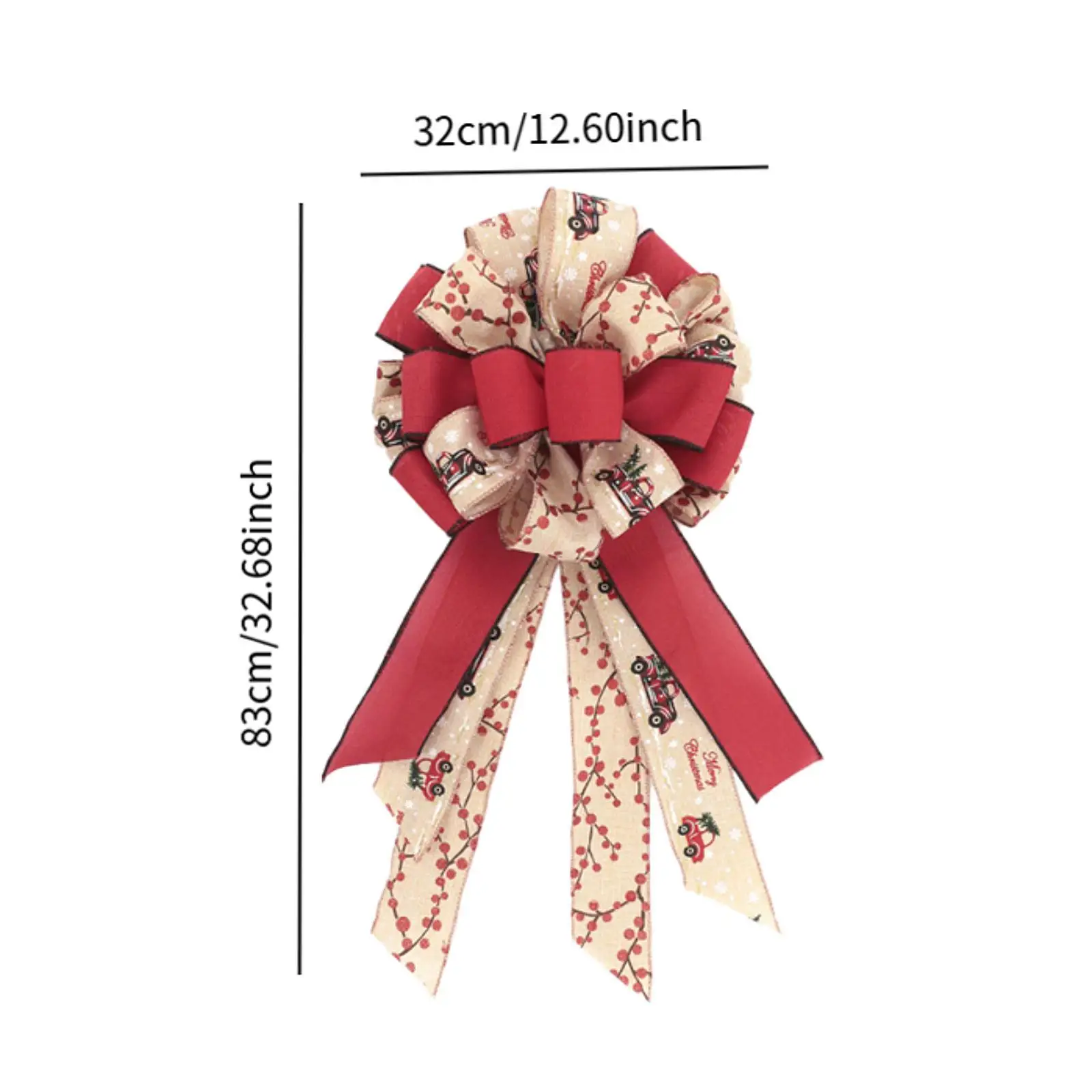 Árvore de Natal Topper Arco Criativo Decorativo Guirlanda de Natal Arco de Natal