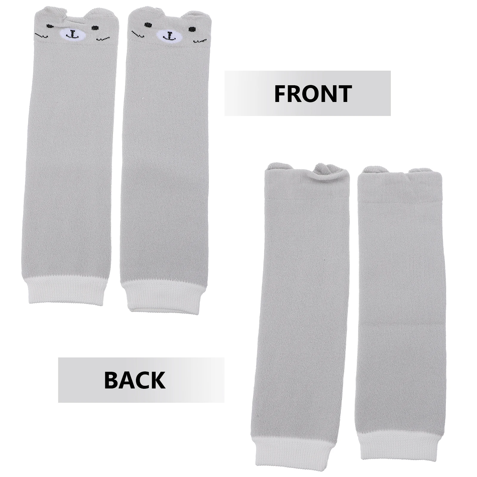 

Cartoon Knee Pads Elbow Socks Toddler Baby Crawling Protection Combed Cotton Leg Warmers Soft Elastic Warmth Anti-Slip Cute