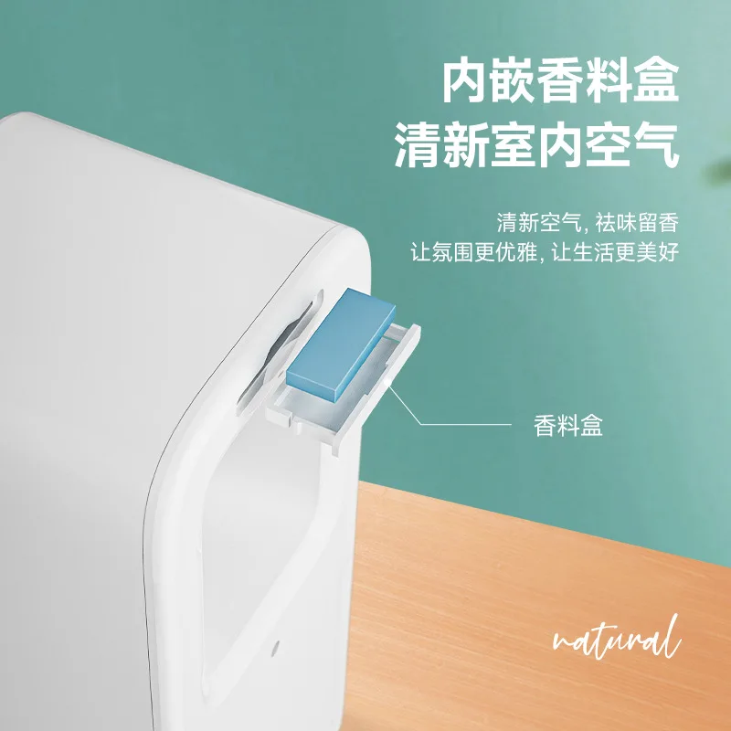 The product can be customized.Cross-border leafless pet fan desktop desktop purifying air circulation fan USB portable small fan