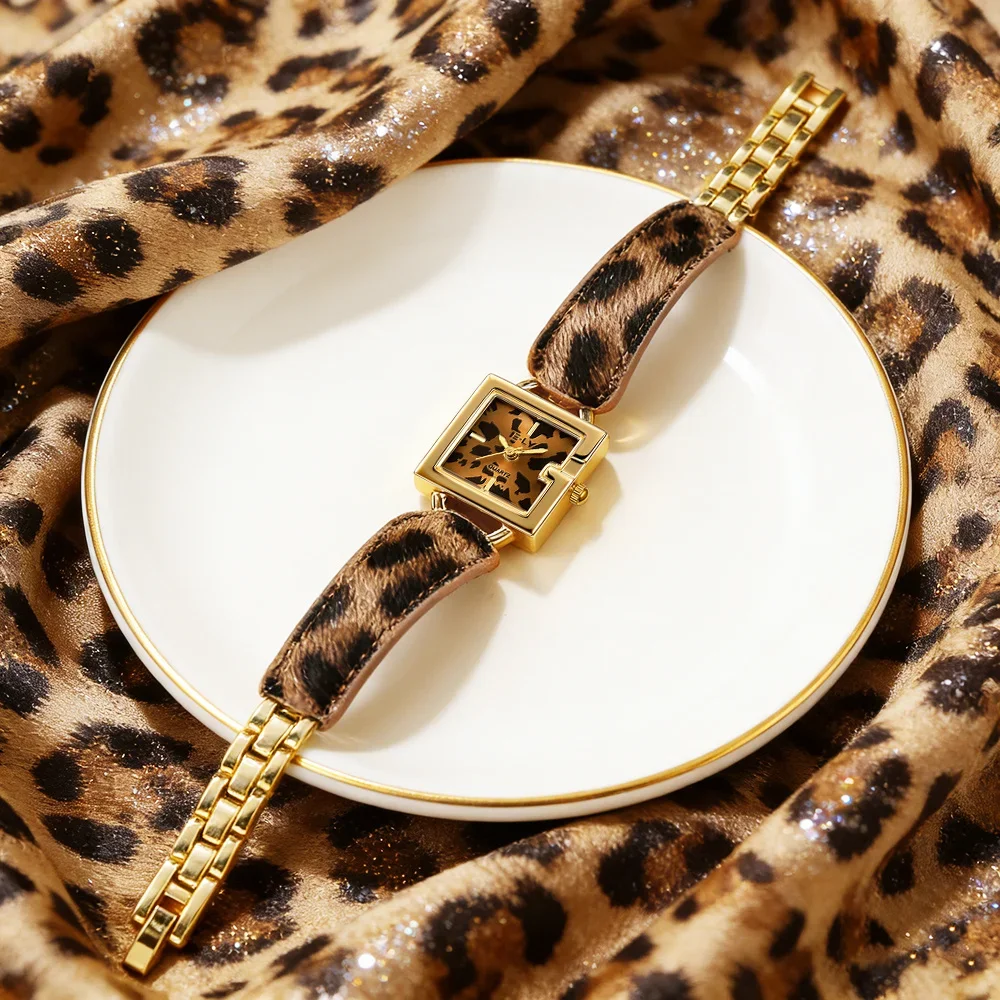 1 piece of the latest trendy elegant, fashionable and avant-garde quartz watch Avant-garde fashionable and energetic watch