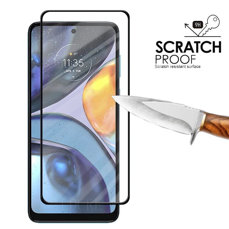 6-in-1 Für Motorola Moto G22 Glas Für Moto G22 G 22 Gehärtetem Glas Film Volle Gover 9H Screen Protector Für Moto G22 Objektiv Glas