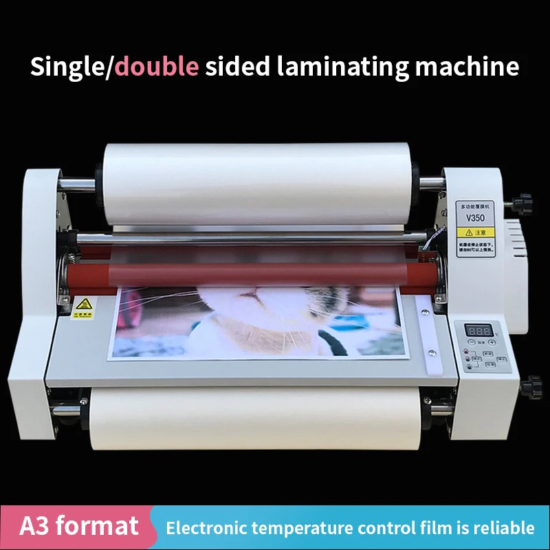 

2025 hot sale Dual-purpose Large A3 Automatic V350 Hot and Cold Laminating Machine