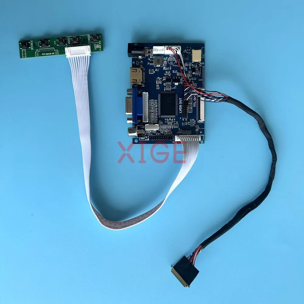 

Плата контроллера драйвера для LTN156AT32-L01/T01/W02/401 VGA 2AV 15,6 "1366x768 HDMI-совместимый 40-контактный комплект экрана ноутбука LVDS DIY