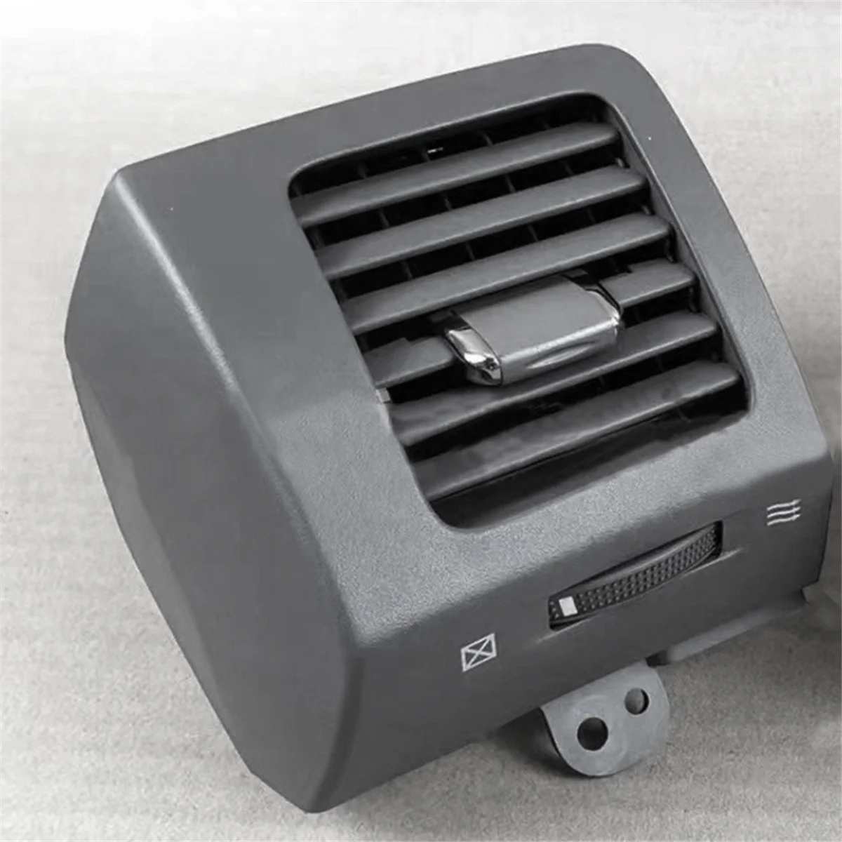 Salida de ventilación de aire para salpicadero, rejilla de aire acondicionado, color negro, para Toyota Land Cruiser Prado 120 Lexus GX470 03-09