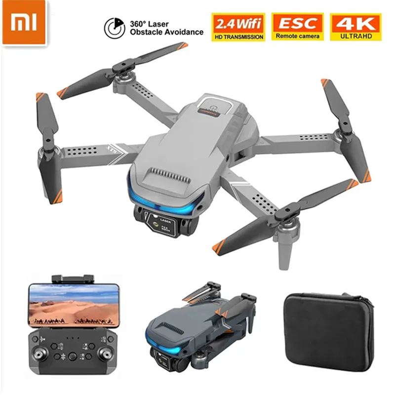 Xiaomi XT9 RC Drone 4K Camera Dron Intelligent Obstacle Avoidance Optical Flow Locational Professional Folding Quadcopte RC Heli