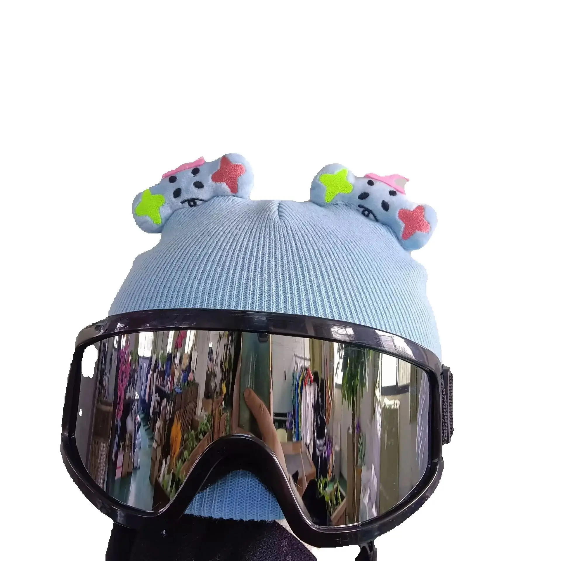 

Ski helmet cover, winter skiing insulation accessories