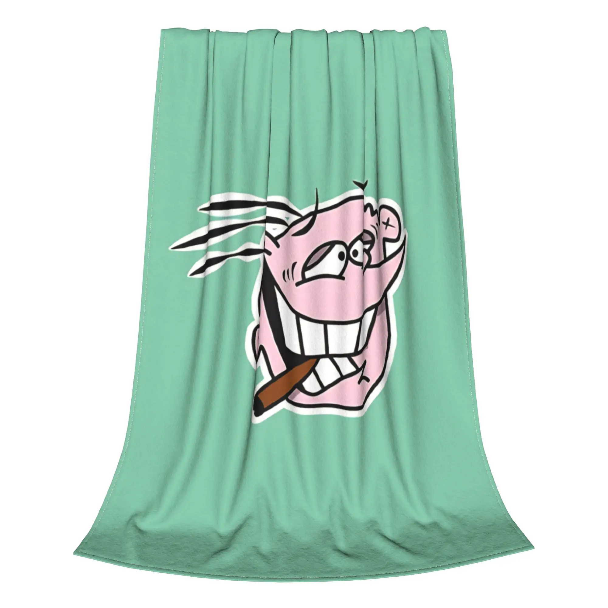 1PC quirky group cartoon Ed  Edd  Eddy Home Room Decorations Winter Blankets For Adults Bedding Home Interior Sofa Knee