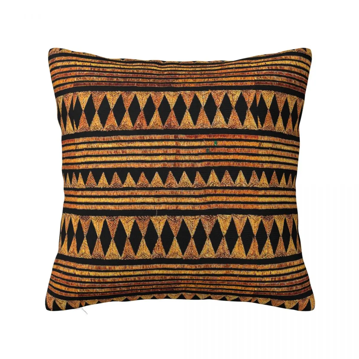 African Mud Cloth Print Pillowcase Printed Fabric Cushion Cover Decorative Pillow Case Cover Chair Zippered 45X45cm