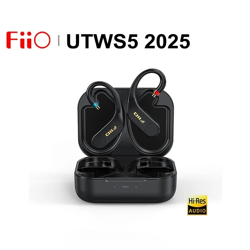 FiiO UTWS5 2025 True Wireless Bluetooth Earbuds Hook Headphone Amp