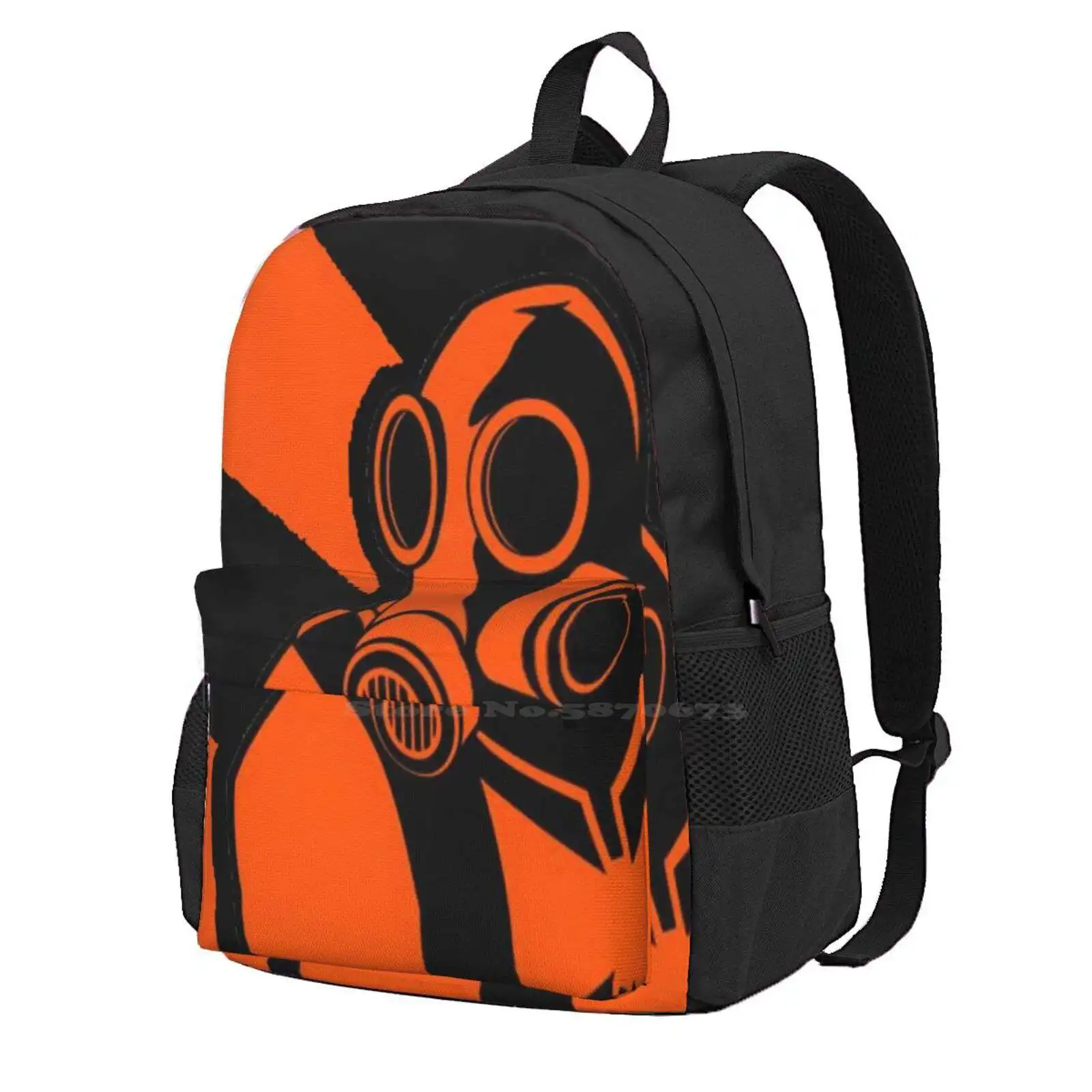 Tf2 Pyro School Bags Travel Laptop Backpack Tf2 Team Fortress 2 Pyro